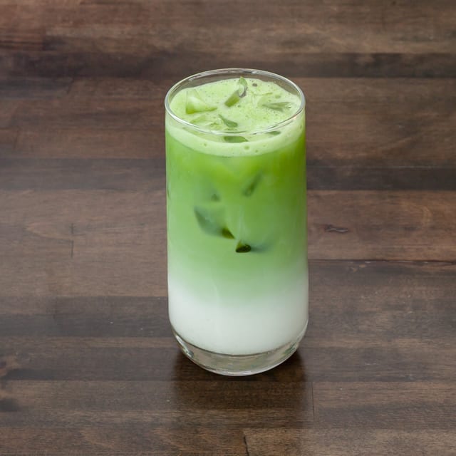 Iced Matcha Latte.