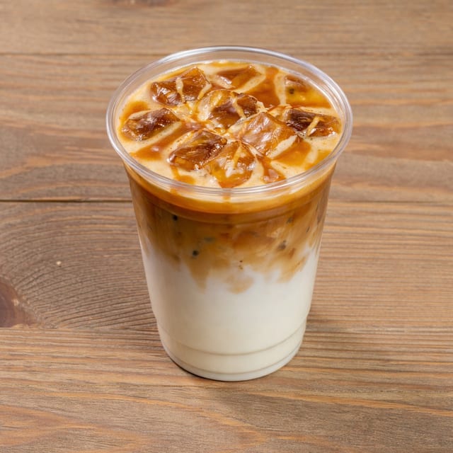 Iced Caramel Macchiato.