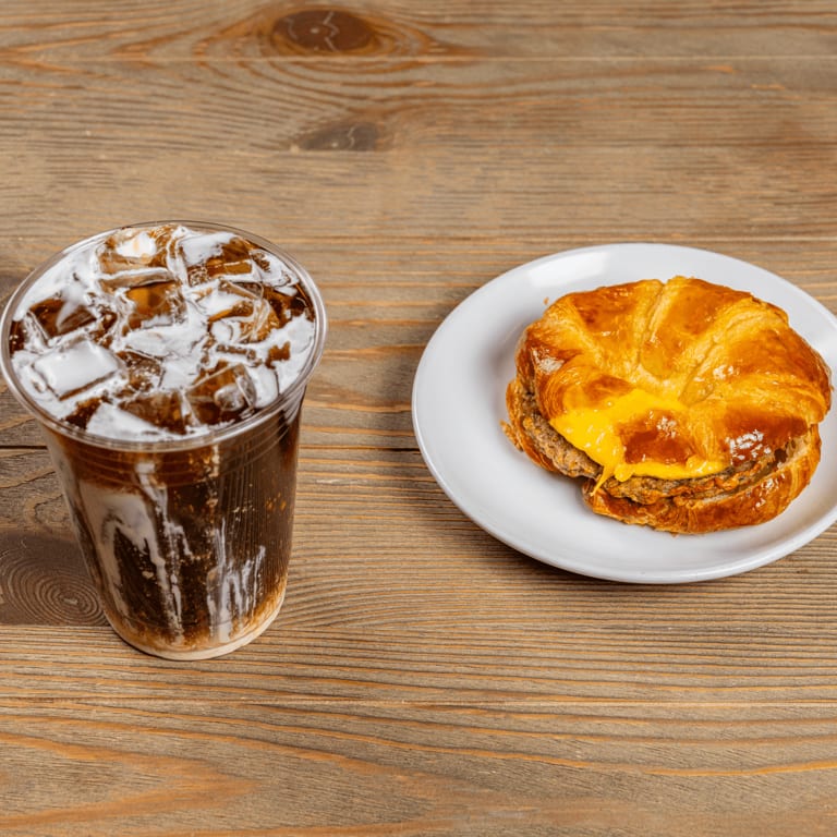 Indulge in Our Croissant Sandwich